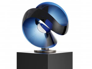 aqua one deep blue sculpture 3D Model