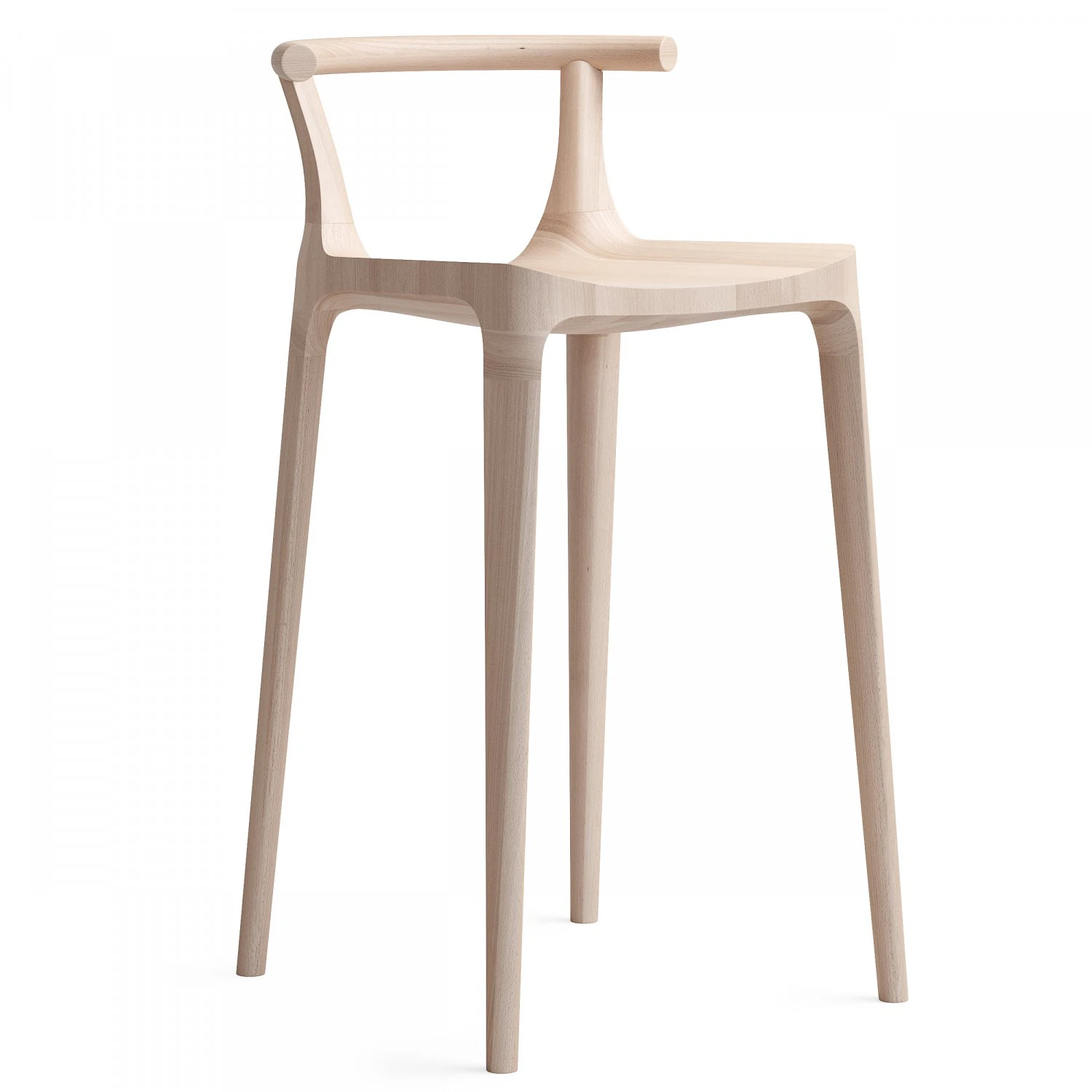 elka stool 3D Model .c4d .max .obj .3ds .fbx .stl .blend 