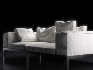 lifewood sofa 3D मॉडल