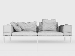 lifewood sofa 3D मॉडल