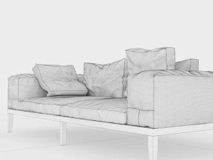 lifewood sofa 3D Model