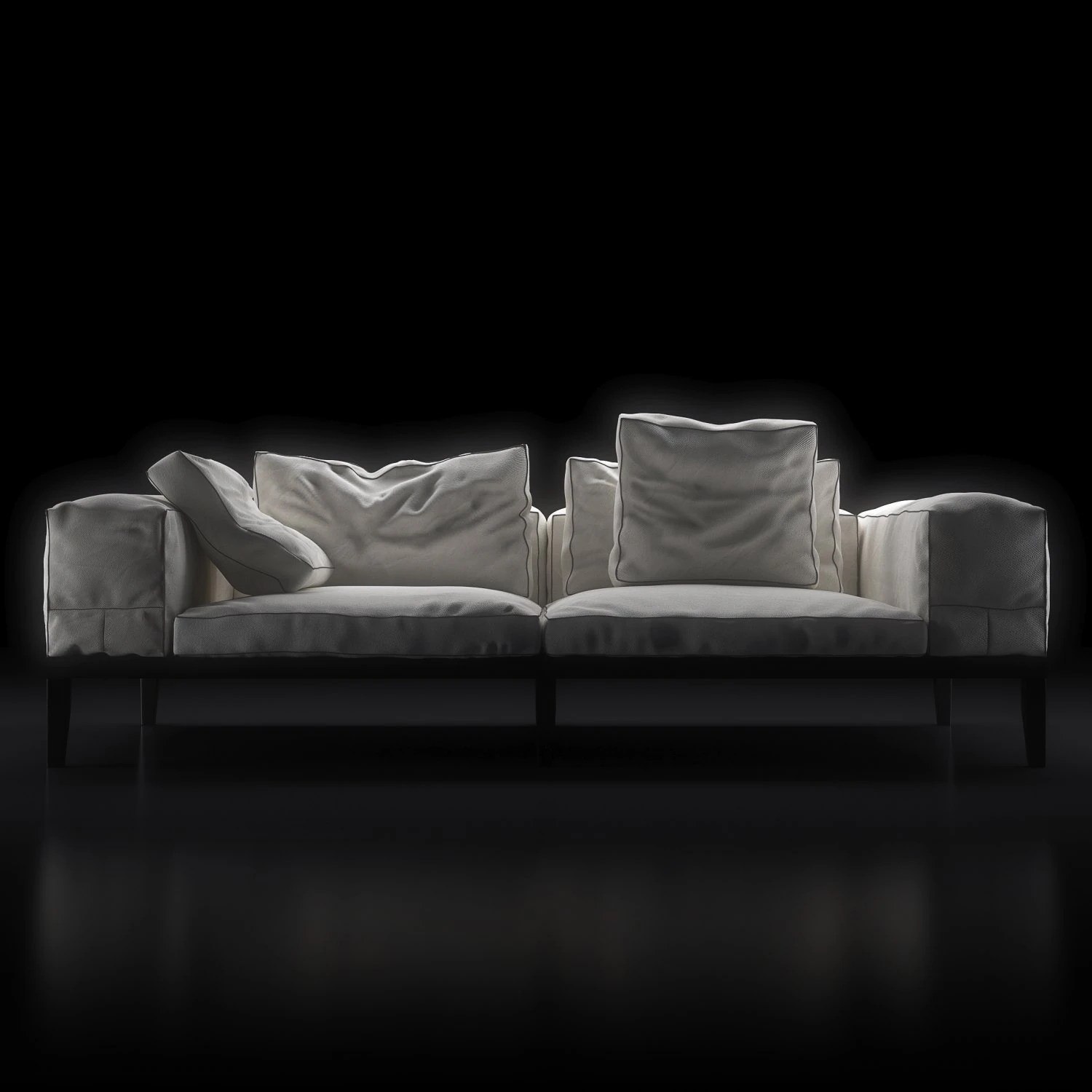 lifewood sofa 3D Model .c4d .max .obj .3ds .fbx .stl .blend