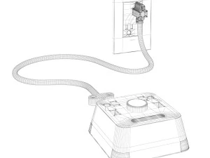 cubietime alarm clock 3D Model