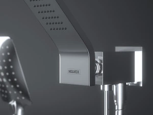 helvex shower vertikarm-13 3D Model