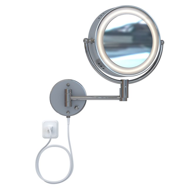 helvex mirror es-002 Model 3D .c4d .max .obj .3ds .fbx .stl .blend 