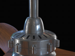 aviation ceiling fan 3D 모델