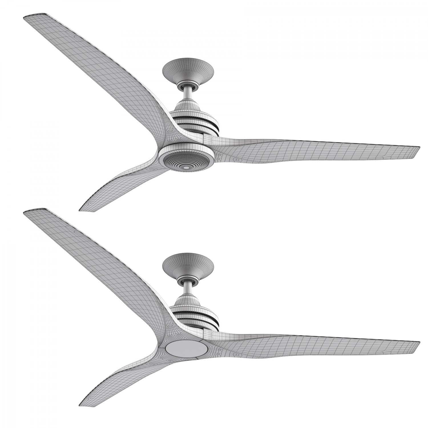 Spitfire ceiling fan 3D 모델 in 실링 팬 3DExport