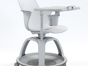 steelcase node th Model 3D