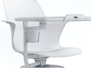 steelcase node th Model 3D