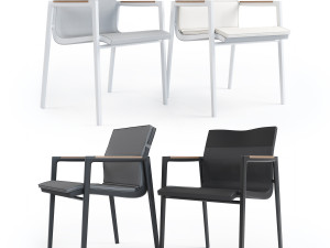 dedon dean armchair 3D Model
