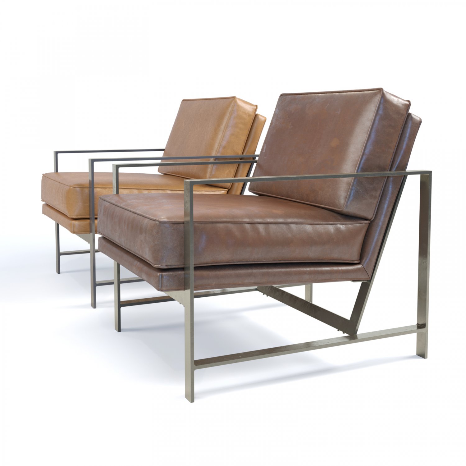 west elm metal frame chair 3dmodell in stuhl 3dexport