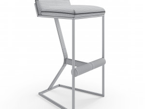 faye bar stool by okha interiors Modèle 3D