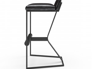faye bar stool by okha interiors Modèle 3D