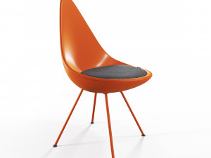 drop chair 3Dモデル