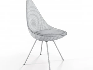 silla baja Modelo 3D