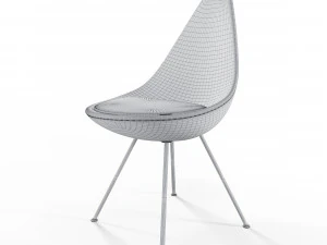 silla baja Modelo 3D