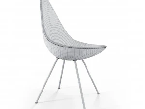 silla baja Modelo 3D