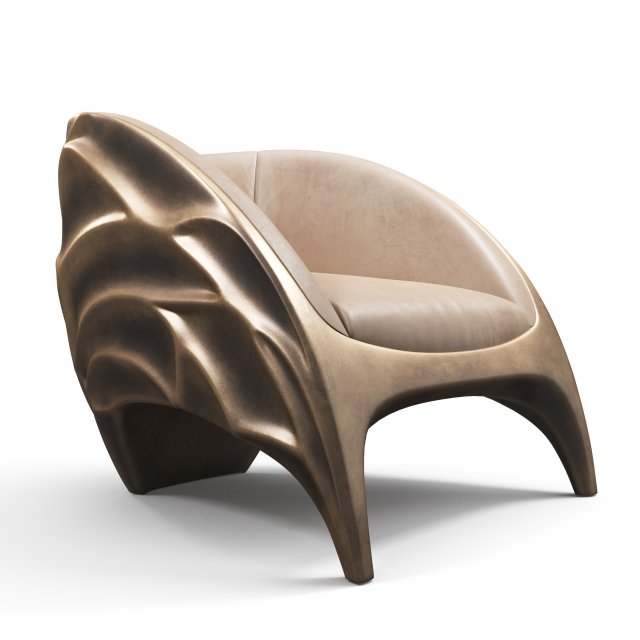 triton k1400 armchair 3D Modell .c4d .max .obj .3ds .fbx .stl .blend 