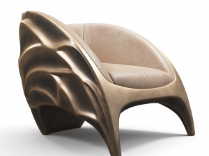 triton k1400 armchair 3D 모델