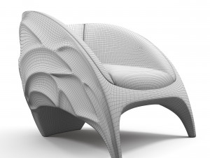 triton k1400 armchair 3D Modell