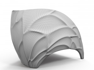 triton k1400 armchair 3D Modell