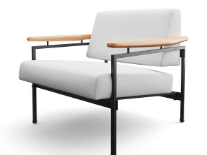 beto lounge armhair Modèle 3D