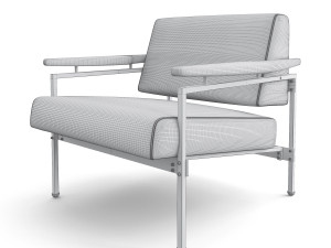 beto lounge armhair Modèle 3D
