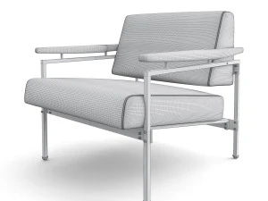 beto lounge armhair 3D Model