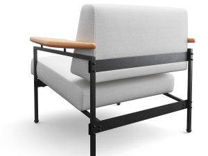 beto lounge armhair Modèle 3D