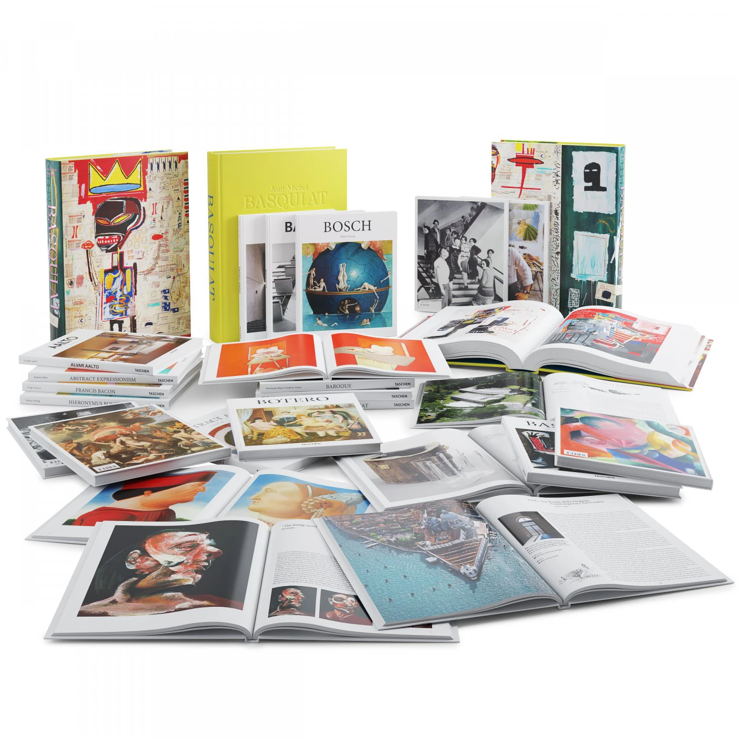 book set 1 3D Model .c4d .max .obj .3ds .fbx .stl .blend 