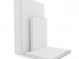 book set 1 3Dモデル