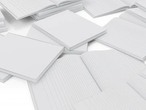 book set 1 3D Model