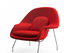 womb chair 3Dモデル
