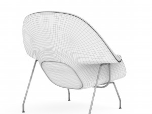 womb chair 3Dモデル