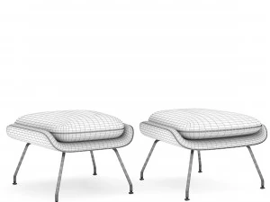womb chair 3D Model