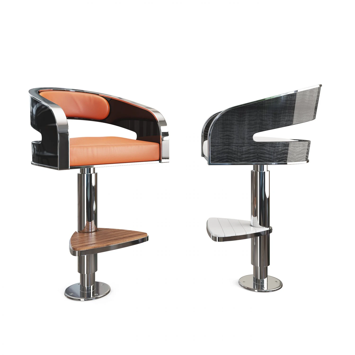 tyc-134 bar chair 3D Model .c4d .max .obj .3ds .fbx .stl .blend
