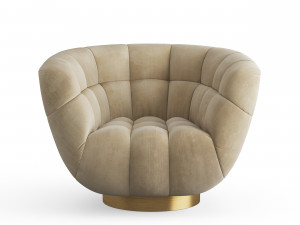 esswivel armchair Modello 3D