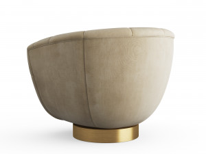 esswivel armchair Modello 3D