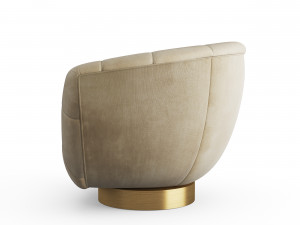 esswivel armchair Modello 3D
