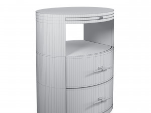 berwick nightstand Modelo 3D