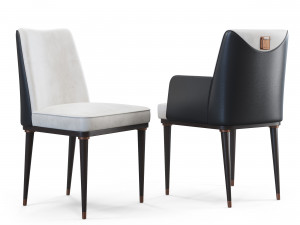 sesto senso chairs Modello 3D