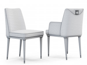 sesto senso chairs Modello 3D
