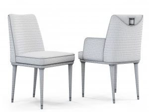 sesto senso chairs 3D Model