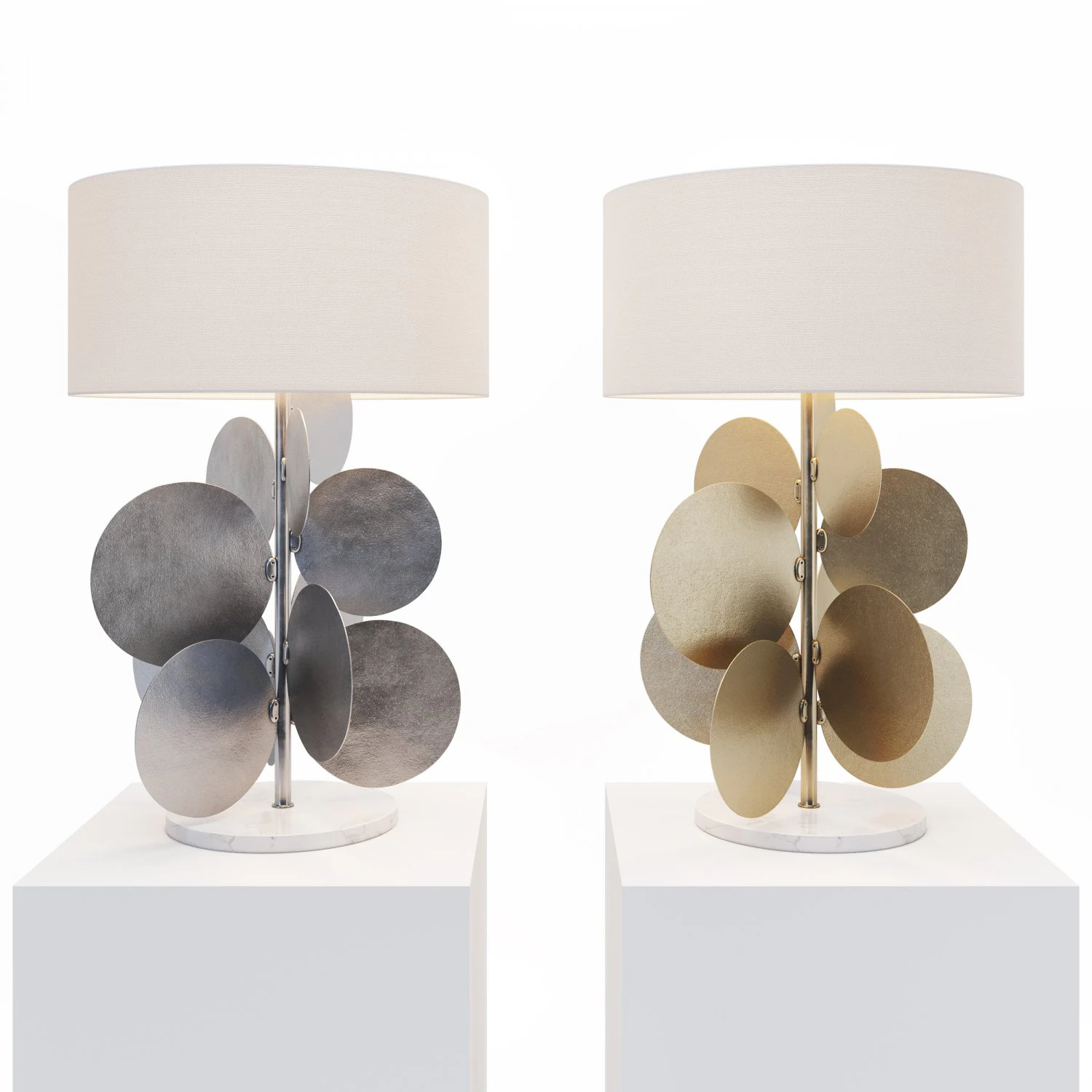 lampe pastilles 3D Model .c4d .max .obj .3ds .fbx .stl .blend 