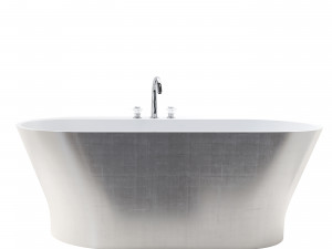 monceau bathtub 3D मॉडल