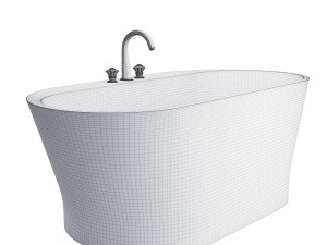 monceau bathtub 3D Модель