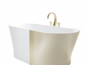 monceau bathtub 3D Модель