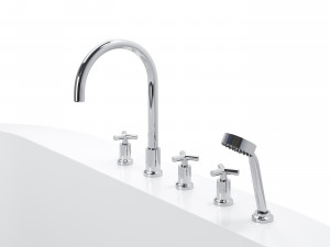 monceau bathtub 3D Модель