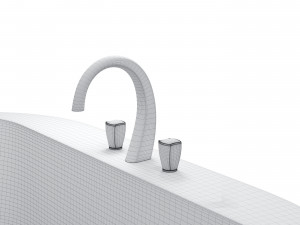 monceau bathtub 3D Модель