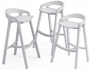 she said bar stool 3D Model
